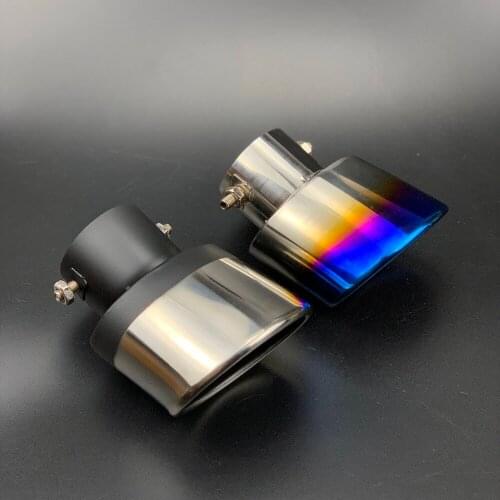 Car styling Exhaust Pipe tube Case For Toyota C-HR Matrix Mirai FUN WAY AURIS JPN Taxi AVALON Century Rush Fortuner Harrier