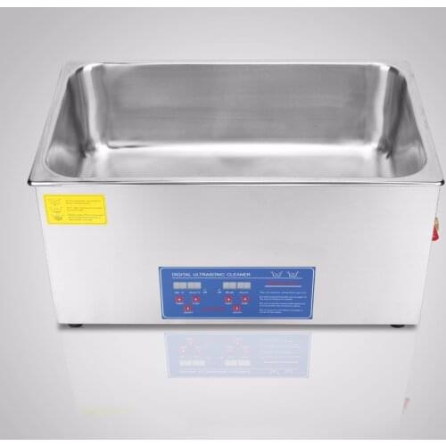 Ultra- durable 100A Ultrasonic Cleaning machine 30L 220V for Jewelry Watch Cleaning Industry Heated with heating function