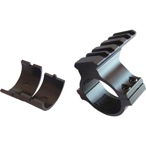 Laserspeed Rifle Scope Mount Barrel 1"/ 25.4mm 30mm Ring Adapter w/ 20mm Scope Weaver Picatinny Rail Mount with Insert caza