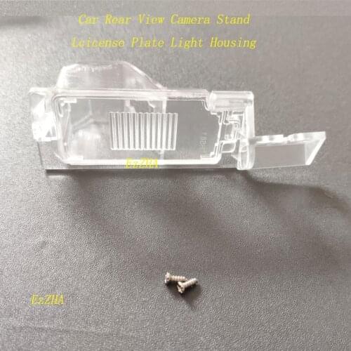 EzZHA Car Rear View Camera Bracket License Plate Light Housing Mount For Ford Escape Explorer U251 Edge U387 2007-2017