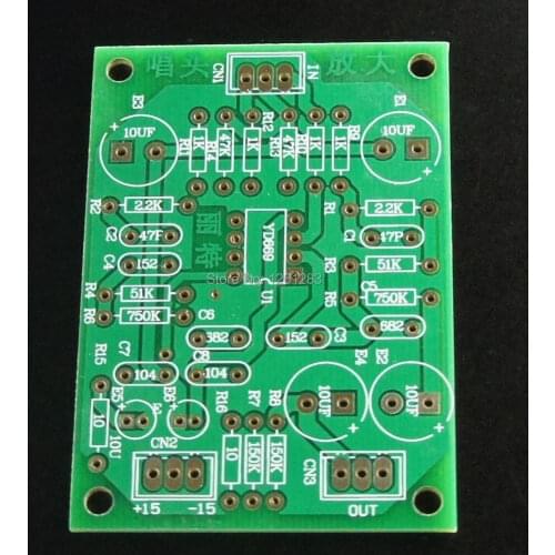 LITE PCB IC phono amplification empty board MM phono applicable