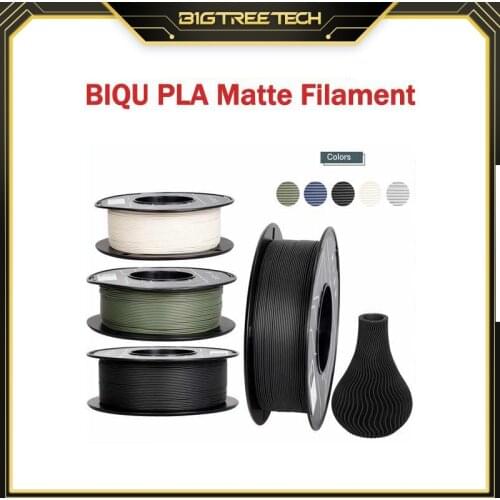 BIQU PLA Plus 3D Printer Matte Filament PLA 1.75mm+0.03mm3D Printing Material For 3D Printers /Reprap/Makerbot