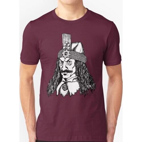 Vlad Dracula New Summer Lovely Design Hip Hop T-Shirt Tops Vampire Nosferatu Vlad Vlad Tepis Dracula Zug Transylvania Wamphyr