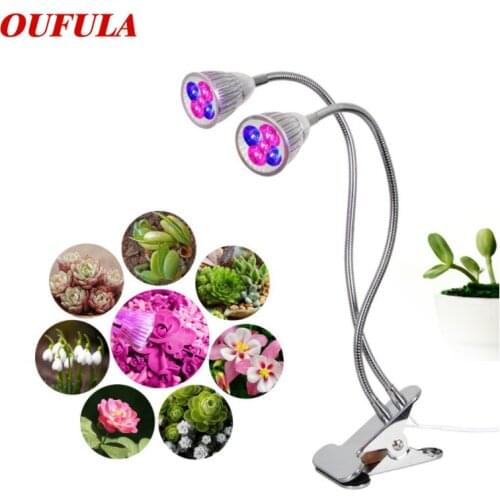 OULALA Hose LED Plant Growth Lamp Clip 10w Water Grass Bonsai Plant Fill Light