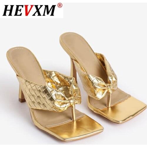 Summer Gladiator Sandals High Heels Shoes Fall Best Street Look Females Square Head Open Toe Clip-On Strappy 9cm Women