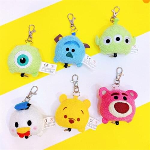 Winnie the pooh Sullivan Alien Stuffed Plush Toys Cute Cartoon Stuffed Small Pendant Gifts for Children Plush Toys for Kids