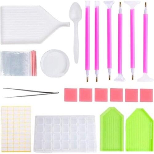 Diamond Painting Tools 20pcs 5D Diamond Painting Accessories Kits