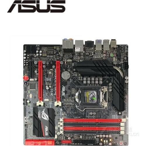 For Asus Maximus VI Gene Desktop Motherboard Z87 Z87M LGA 1150 For Core i7 i5 i3 DDR3 SATA3 USB3.0 Original Used Mainboard
