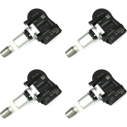 GX631A159AA A2C93315301 Tire Pressure Sensor 4 Pieces 43HZ TMPS for Land Rover Range Rover Jaguar F