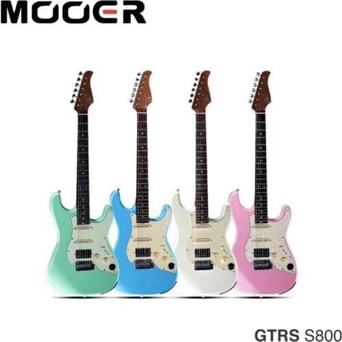 Mooer Gtrs Intelligent Guitar S800 Series Electric Guitar with Built-In Effect Processor Amp Modeling Strap Guitar Accessories