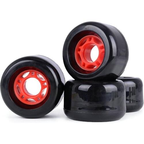 New 4 professional long wheel 70 * 42mm skateboard wheel PU wheel hollow skateboard wheels