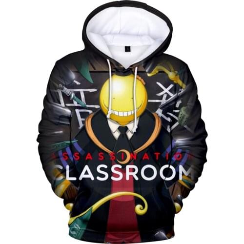 Assassination Classroom 3D Print Fashion Fall Winer Suit Hoodies Sportswear Hooded Kawaii Women/Men The hooded
