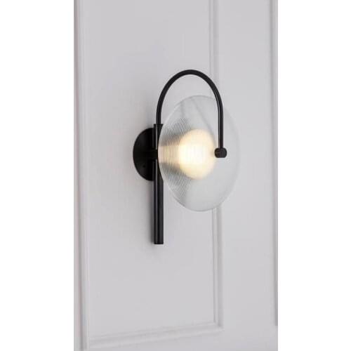 Loft industrial decor penteadeira wood bedside living room dining room lampara pared bedroom lamp