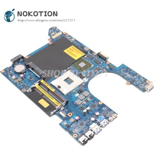 NOKOTION Laptop Motherboard For Dell Vostro 3560 MAIN BOARD CN-0RDH49 0RDH49 QCL00 LA-8241P HM77 DDR3 HD7670M gpu