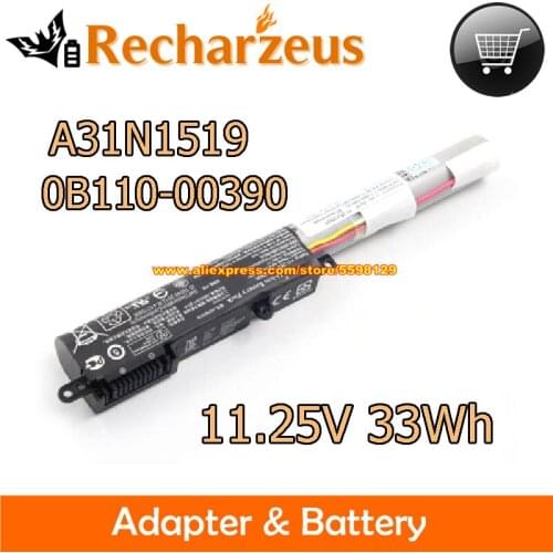 Genuine For ASUS A31N1519 X540S X540L X540LA X540LA-SI302 X540SC X540UB X540S R540L Laptop Battery A540SC-XX012T Li-ion AR5B125