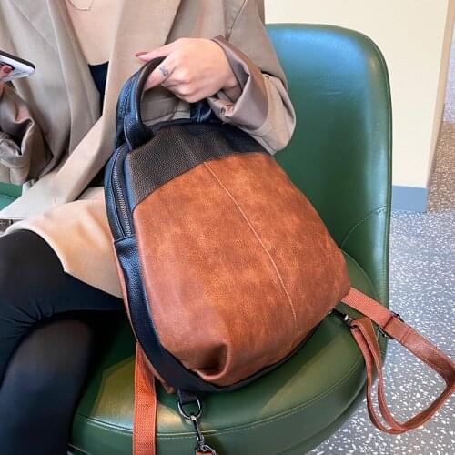 SUNBORLS Women's Colored Backpacks