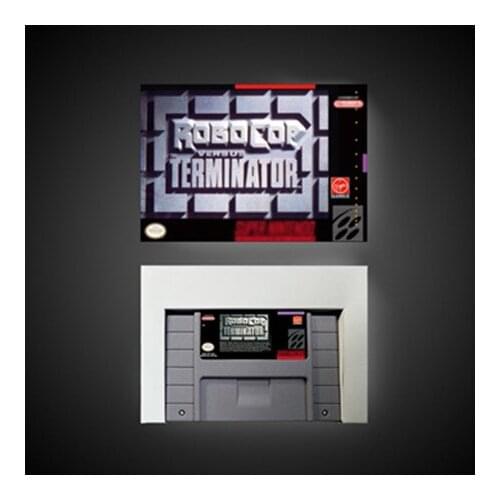 RoboCop versus The Terminator - Action Game Card US Version with Retail Box