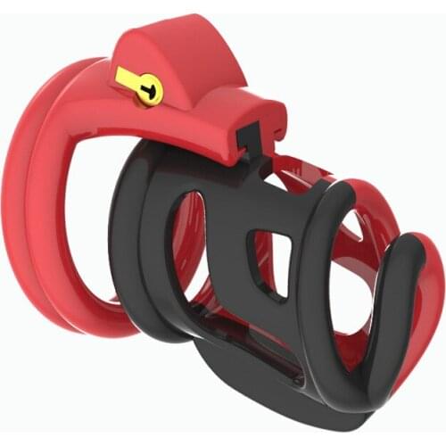 Stealth Lock Male Chastity Device, Cock Cage with 4 Size Penis Ring, Cock Ring, Adult Game, Chastity Belt Q227