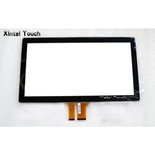 XintaiTOUCH 17" 10 points capacitive touch screen multi PCAP touch screen panel overlay kit, driver free