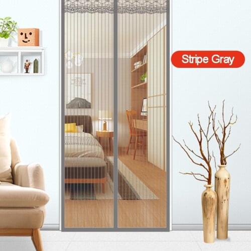 Hot Summer Anti Mosquito Insect Fly Bug Curtains Magnetic Net Mesh Automatic Closing Door Screen Kitchen Curtain