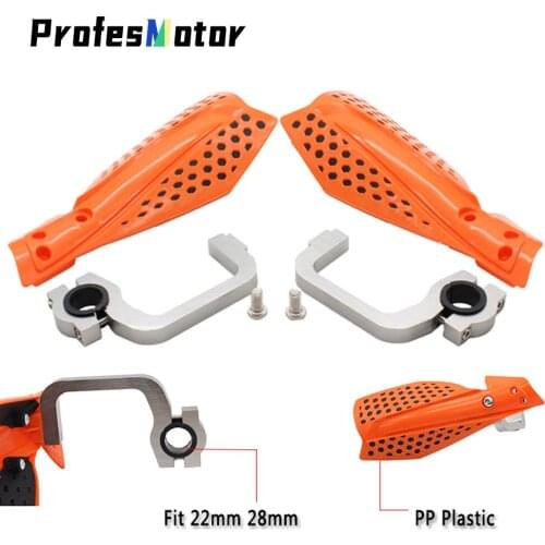 1 Pair Motorcycle Hand Guards 22mm 28mm Handguard Protector 7 Colors For SX EXC XCW SMR Motocross Hanguards