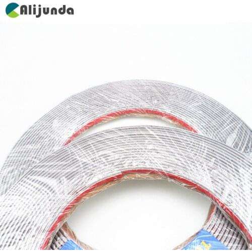 10mm X15m Car Chrome Styling Accessories Decoration Trim Strip for Mazda 2 3 5 6 CX5 CX7 CX9 Atenza Axela