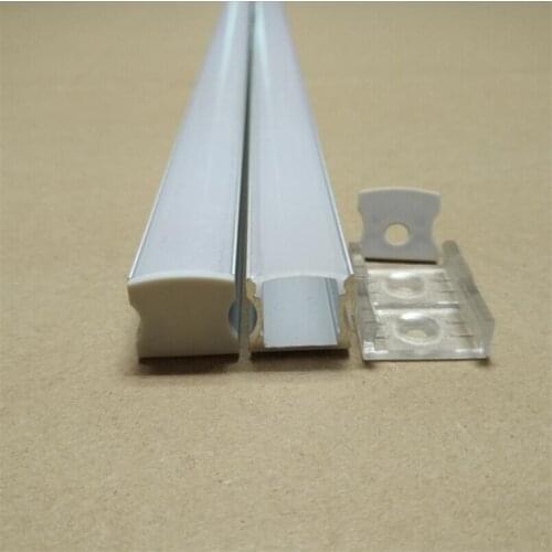 2.5m/pcs Free Shipping new Led bar Aluminum profile for led strip Indoor Lighting Decoration high quality aluminum