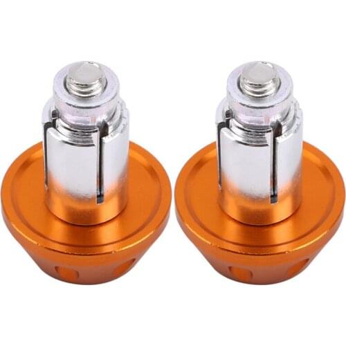 2pcs Aluminum 5cm Motorcycle Handlebar Gear Balanced Plug Universal Handle Bar End Grips Slider Motorcycle Accessories