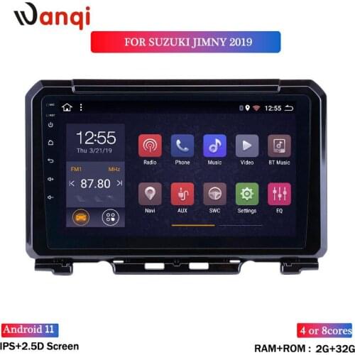2G RAM 32G ROM Android 8.1 9 inch GPS car Navigation Radio for 2019 Suzuki JIMNY with Bluetooth USB WIFI dsp support Mirror Link