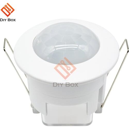 AC 220V Mini 360 Degree Ceiling PIR Motion Sensor Switch IR Infrared Induction Sensor Detector Controller Switch for LED Light