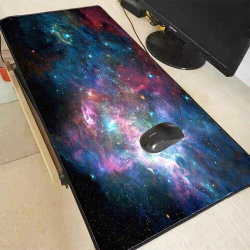 Mairuige The Space Colorful Large Mouse Pad PC Computer Mat Good Quality Locking Edge Large Game Mouse Pad For CSGO DOTA Gamer