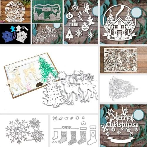 Ornament Cutting Dies DIY Scrapbooking Artist Metal Cutting Dies Scrapbooking Steel Craft Die Cut Art Emboss Card Making Stencil