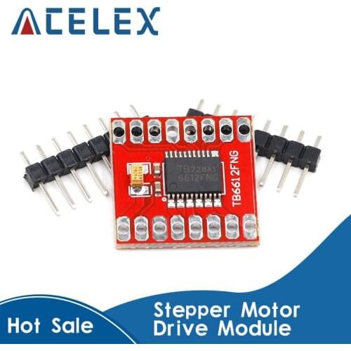 Dual DC Stepper Motor Drive Controller Board Module TB6612 TB6612FNG Replace L298N