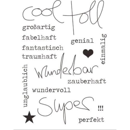 Genial Supes Transparent Clear Silicone Stamp Seal DIY Scrapbooking photo Album Decorative