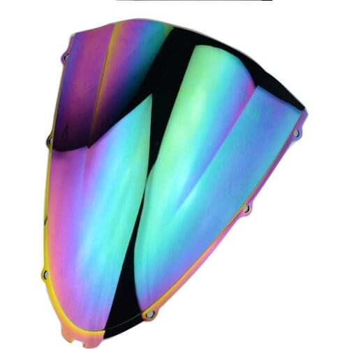Iridium Windscreen Screen Protector Wind Deflectors Shield Motorbike Windshield For Kawasaki ZX14R ZX-14R ZZR1400 2006-2015