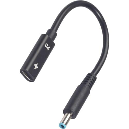 USB 3.1 Type C to DC 4.0*1.35 Adapter Cable USB C Charging Cable For Asus Zenbook Charger female to male 3A UX21A UX31A UX32A