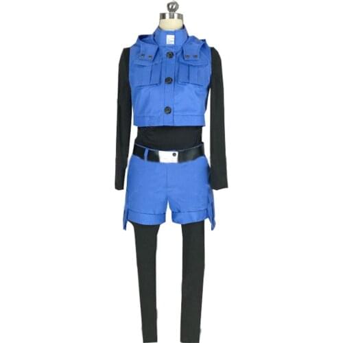 2018 Assassination Classroom Shiota Nagisa blue cosplay costume