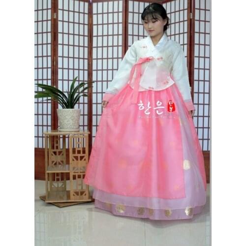 Korean Dress Hanbok Korean Fashion Clothing Imported Fabrics / The Latest Improved Hanbok / Bride Hanbok / Stage Costumes