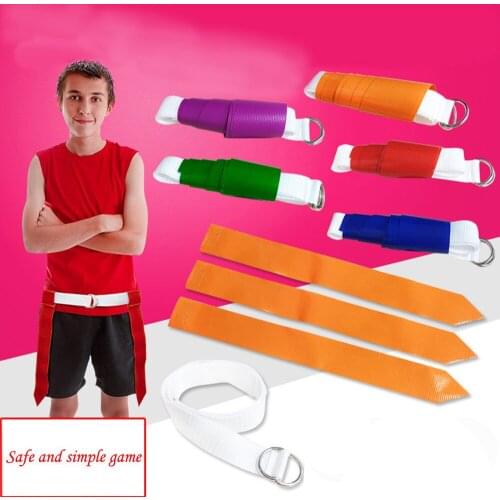 New Flag Football Belt Kit for Players Multicolor Flags for Team Logo Adults Kids Universal PVC Dropship #0404