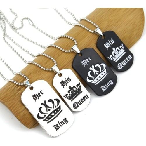 Her King His Queen Couple Keychain Black Metal Crystal Crown Key Chain Ring Holder Valentines Day Christmas Gifts Chaveiro