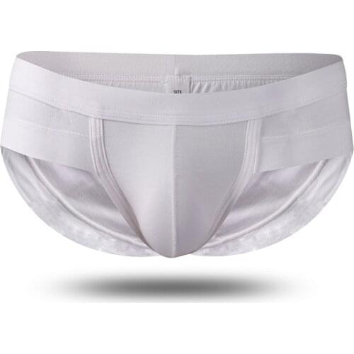 Sexy Men Underwear Briefs Shorts Breathable Modal Underpants Male Solid Comfortable Pouch Panties Cueca Calzoncillo Homme L-3XL