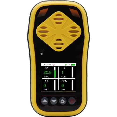 Handheld h2s analyzer carbon monoxide leak detector exhaust gas analyzer price