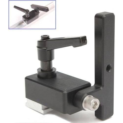 High Quality Miter Track Stop for T-Slot T-Tracks Woodworking Tool Miter Track Stop DIY Manual