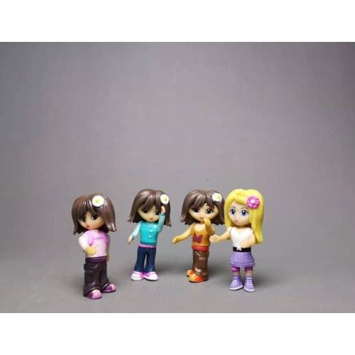 10 pcs boys girls birds/doll house/miniatures/fairy garden gnome/moss terrarium decor/figurine/diy supplies/statue/model/toy