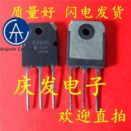 10pcs real new and orginal real stock K2955 2SK2955 TO-3P MOS FET