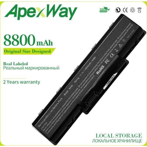 Apexway 12 cell 8800mAh battery for Acer Aspire 4732Z 5332 5517 5532 series E525 E627 E725 AS09A31 AS09A41 AS09A51 AS09A61