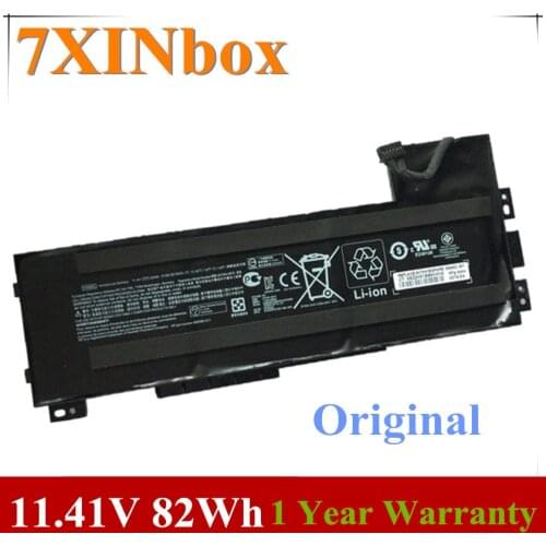 7XINbox 11.41V 82Wh Original VV09XL HSTNN-DB7D Laptop Battery For HP ZBOOK 15 G3 / 17 G3 Series Tablet
