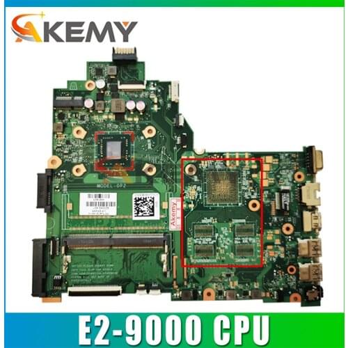 For HP 14-BW 245 G6 Laptop Motherboard With E2-9000 CPU 925545-601 925545-001 DA00P2MB6D1 DDR4 100% Tested Fast Ship