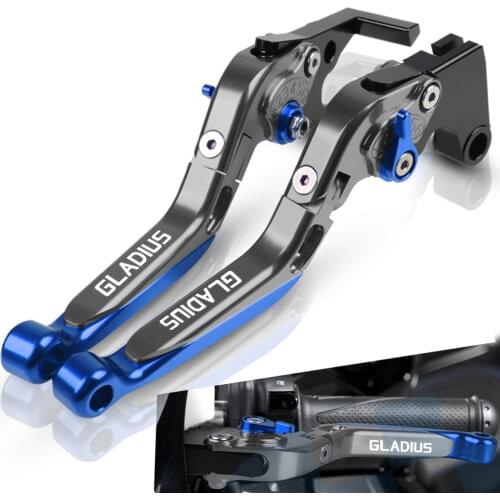 For Suzuki SFV650 GLADIUS 2009 2010 2011 2012 2013 2014 2015 Motorcycle Brake Levers CNC Adjustable Brake Clutch Lever Handlebar