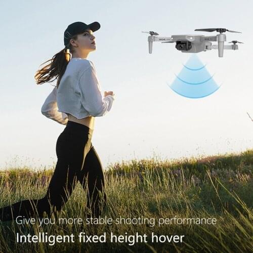 RC Drone 1080P WiFi FPV 4K HD Selfie Camera Height Holding Mode Foldable Quadrotor Aircraft Helicopter Fly Toy Gifts
